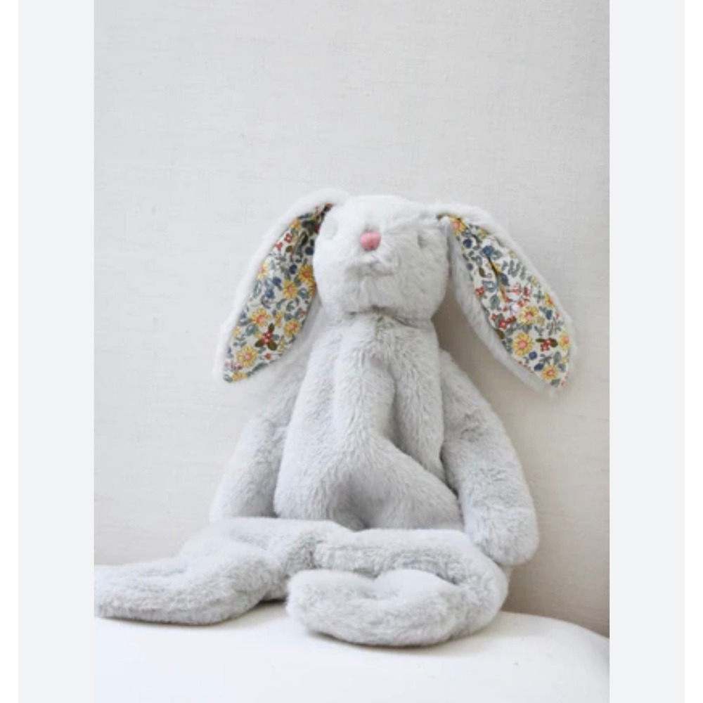 Hello Honey 16" Plush Bunny Stuffed Animal – Gray – NWT